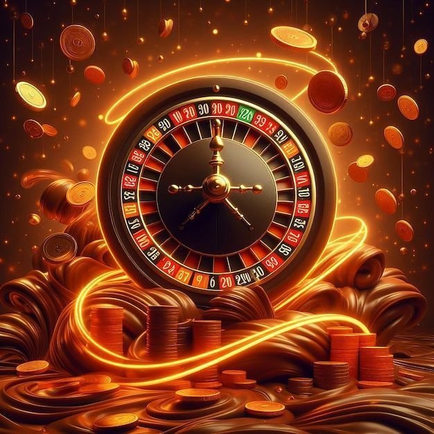 European Roulette wheel layout and betting table at dewawin55.co live casino